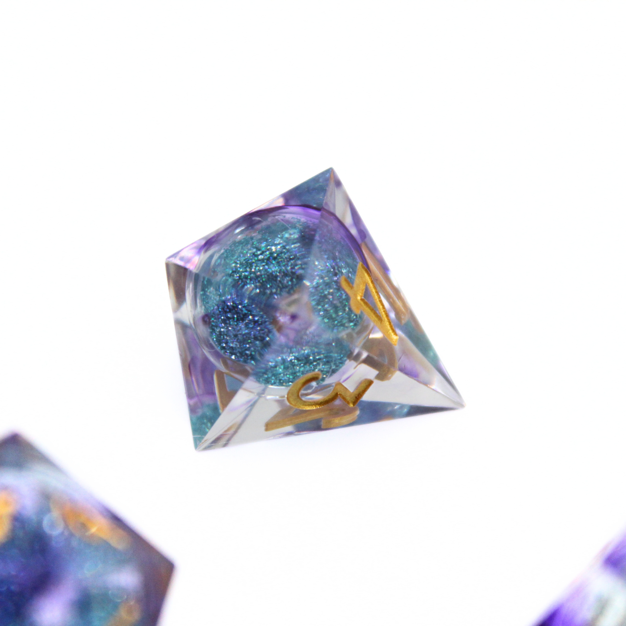 Dreamspire Lore Liquid Core 7pcs Dice Set | Sharp Edge Dice