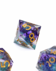 Dreamspire Lore Liquid Core 7pcs Dice Set | Sharp Edge Dice