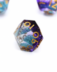 Dreamspire Lore Liquid Core 7pcs Dice Set | Sharp Edge Dice