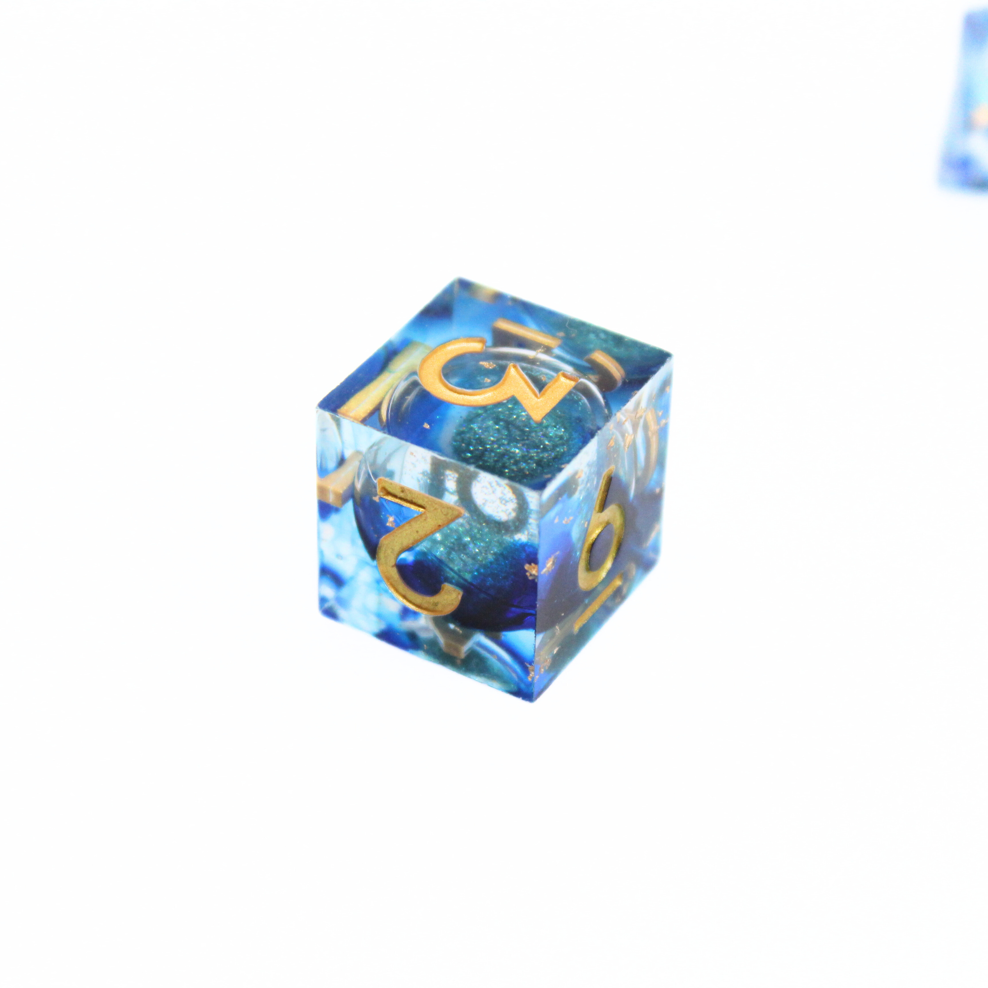 Starforged Depths Liquid Core 7pcs Dice Set | Sharp Edge Dice