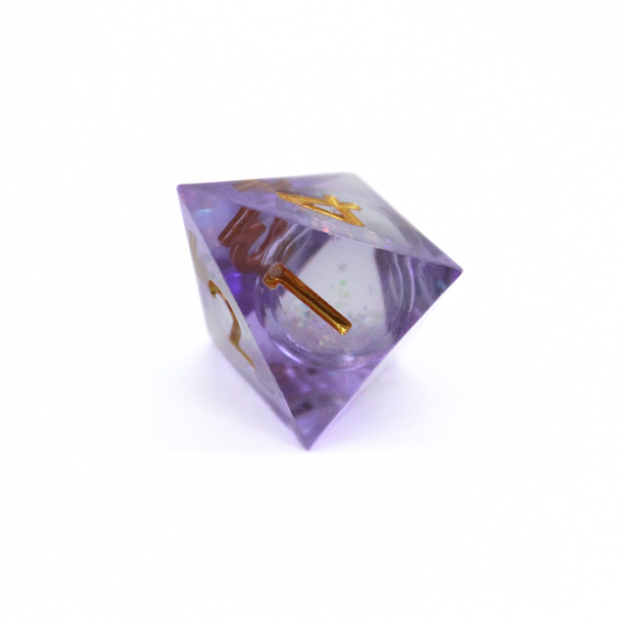 Arcane Glimmer Liquid Core 7pcs Dice Set | Sharp Edge Dice