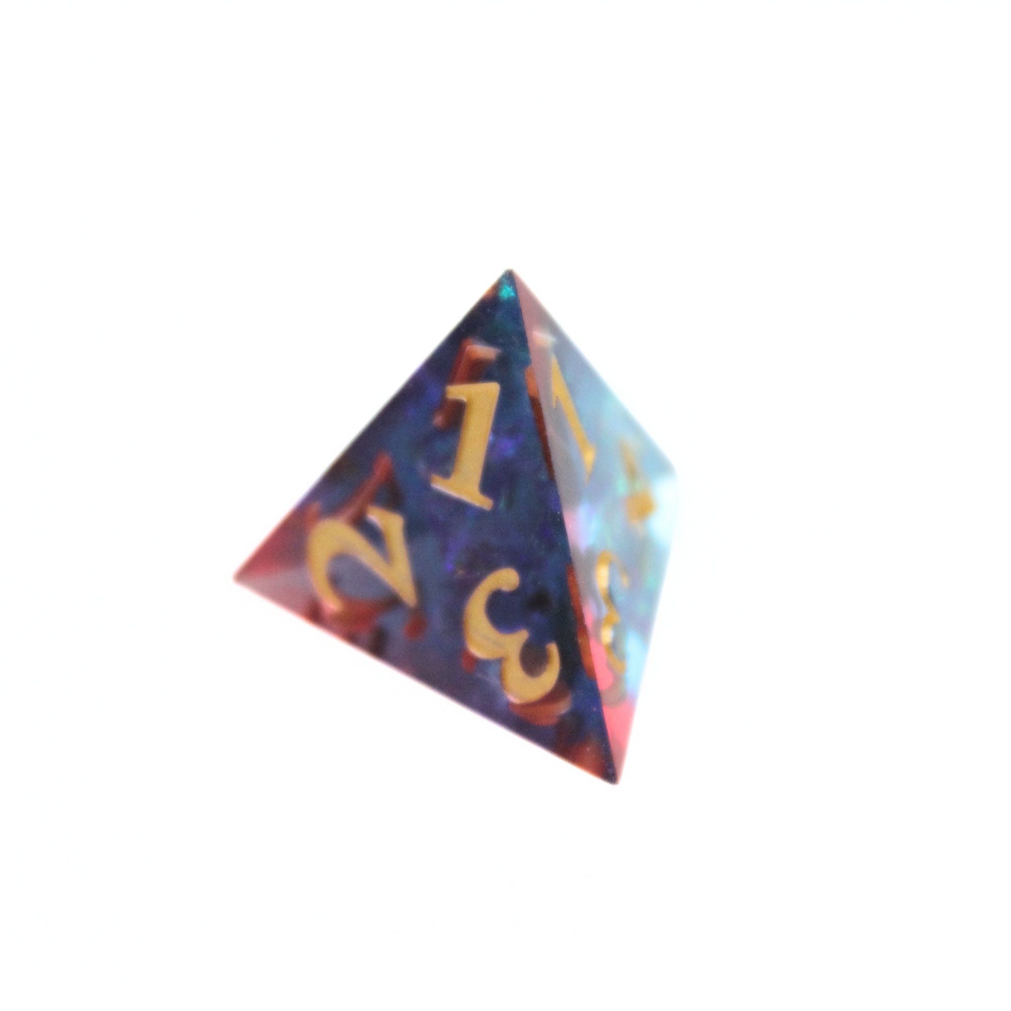 Astral Radiance 7pcs Inclusion Dice Set | Sharp Edge Dice