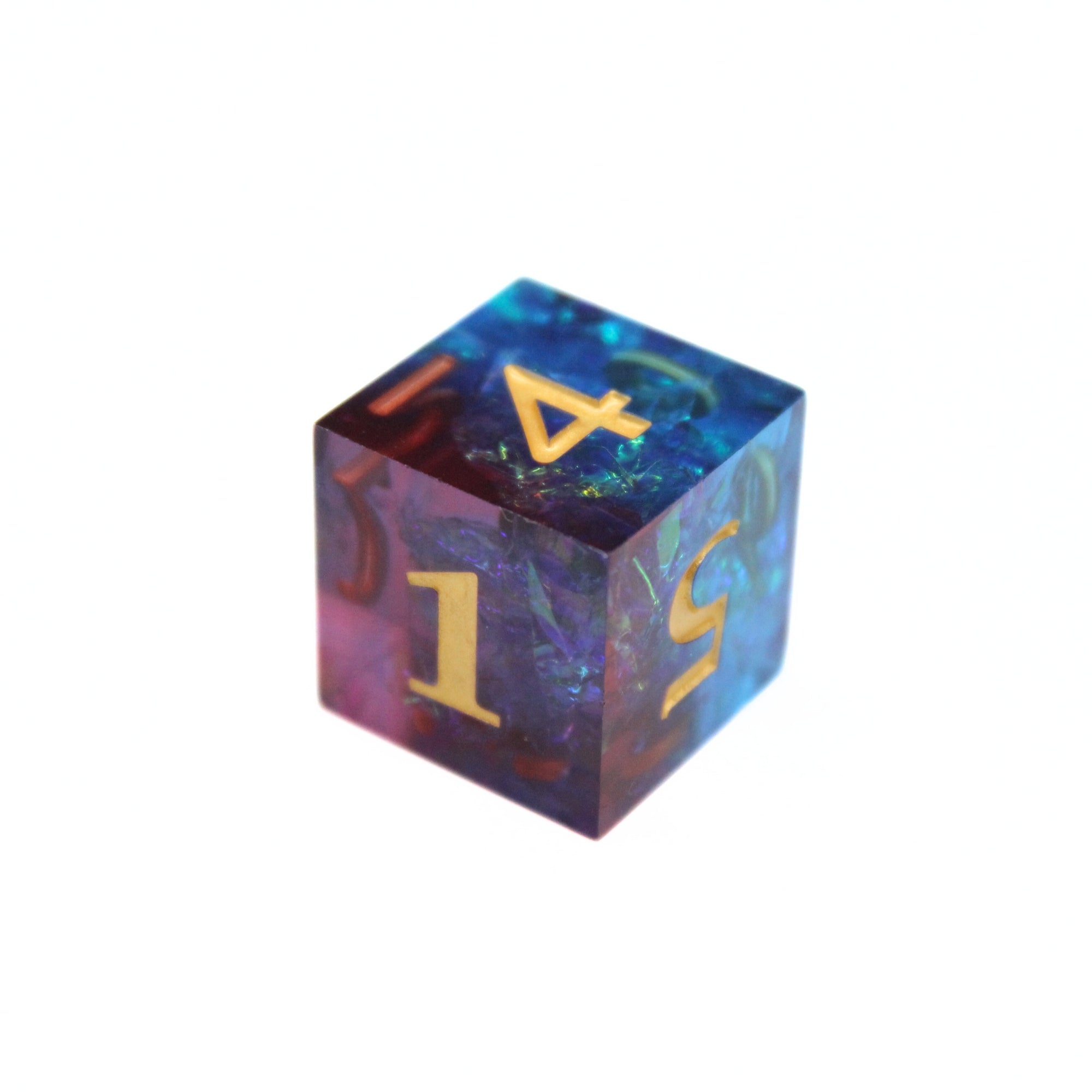 Astral Radiance 7pcs Inclusion Dice Set | Sharp Edge Dice