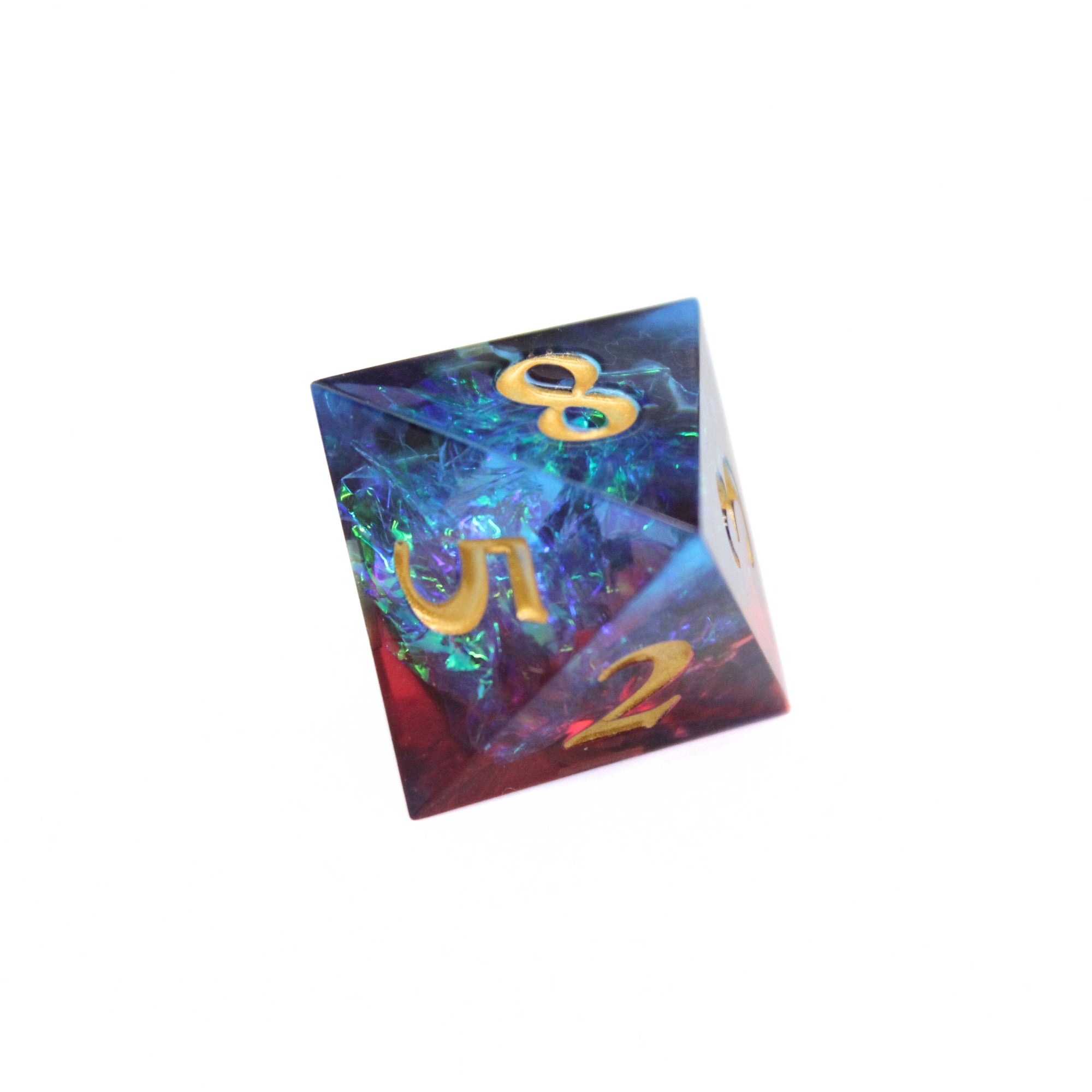 Astral Radiance 7pcs Inclusion Dice Set | Sharp Edge Dice