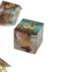 Prismatic Spark 7pcs Inclusion Dice Set | Sharp Edge Dice