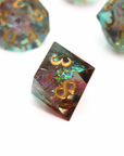 Prismatic Spark 7pcs Inclusion Dice Set | Sharp Edge Dice