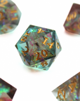 Prismatic Spark 7pcs Inclusion Dice Set | Sharp Edge Dice