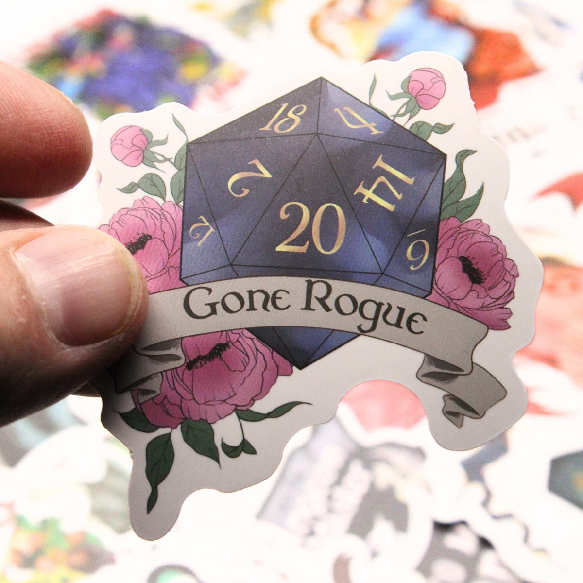 100PCS DnD Sticker Pack | Unique TTRPG & DnD Stickers for Gamers – 12 ...