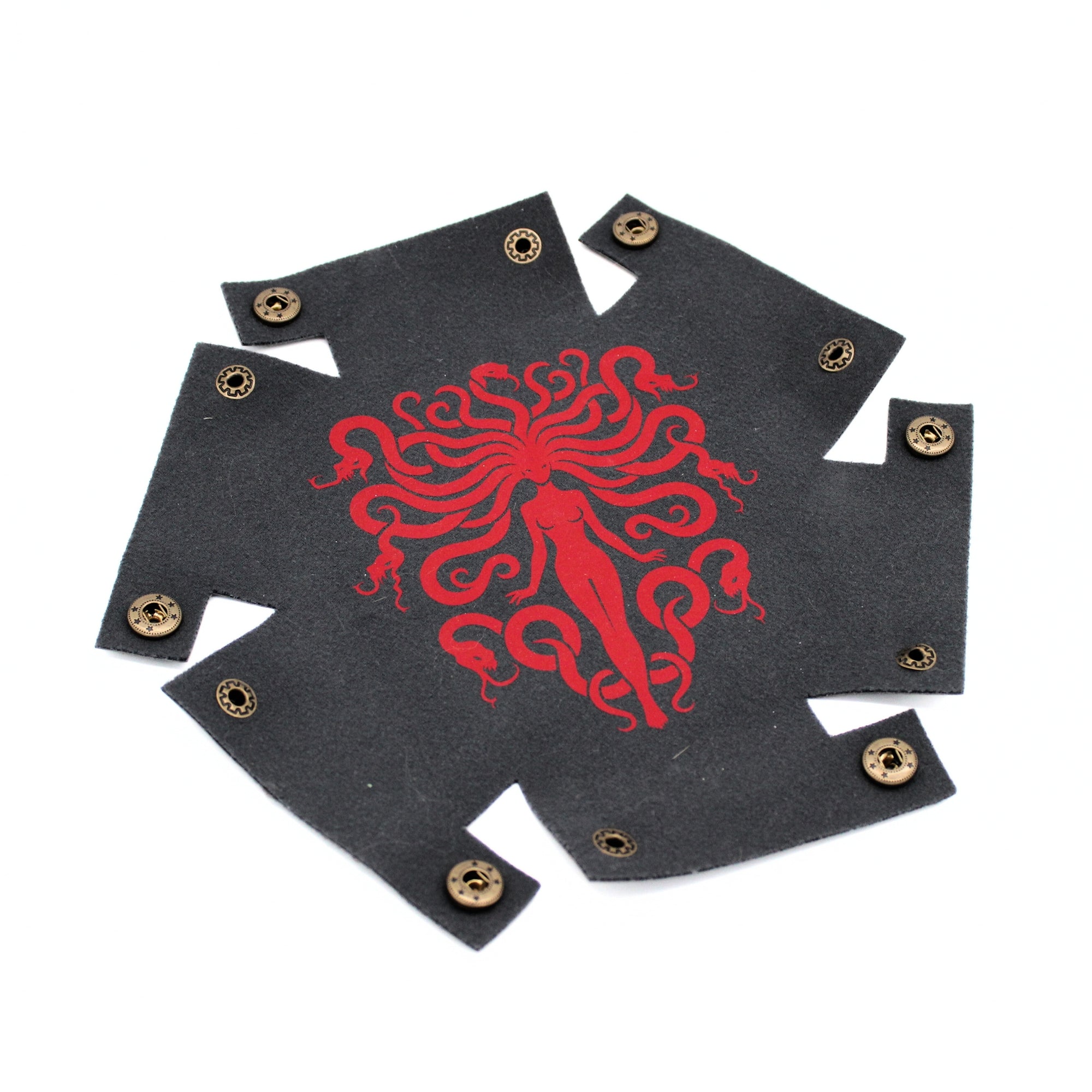 Medusa Vegan Leather Dice Tray