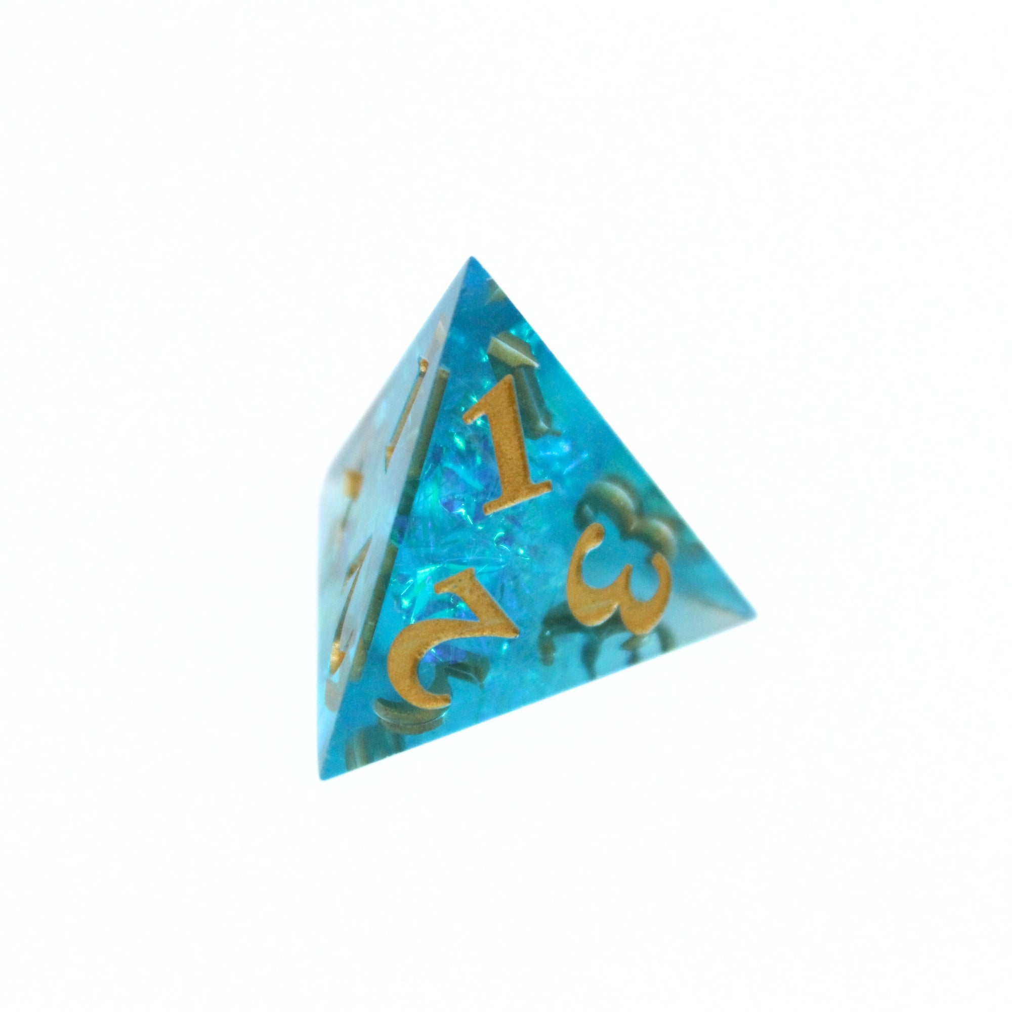 Starlight Drift 7pcs Inclusion Dice Set | Sharp Edge Dice