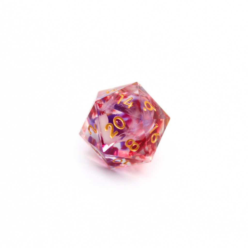 Witchberry Bloom 7pcs Inclusion Dice Set | Sharp Edge Dice