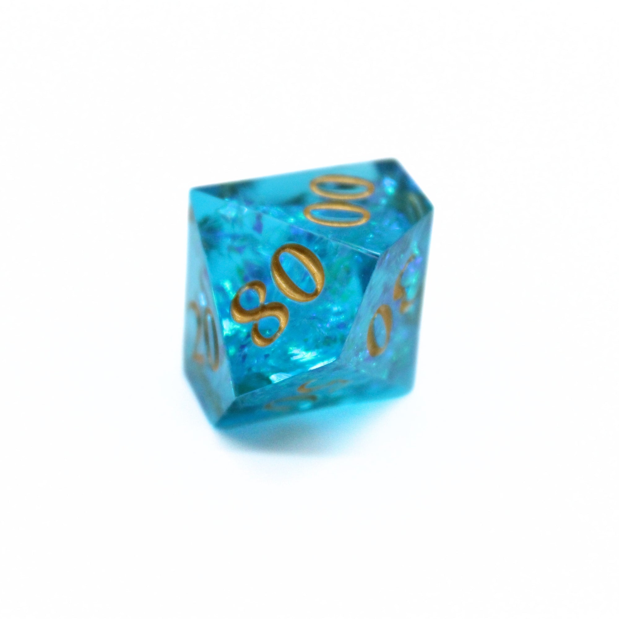 Starlight Drift 7pcs Inclusion Dice Set | Sharp Edge Dice