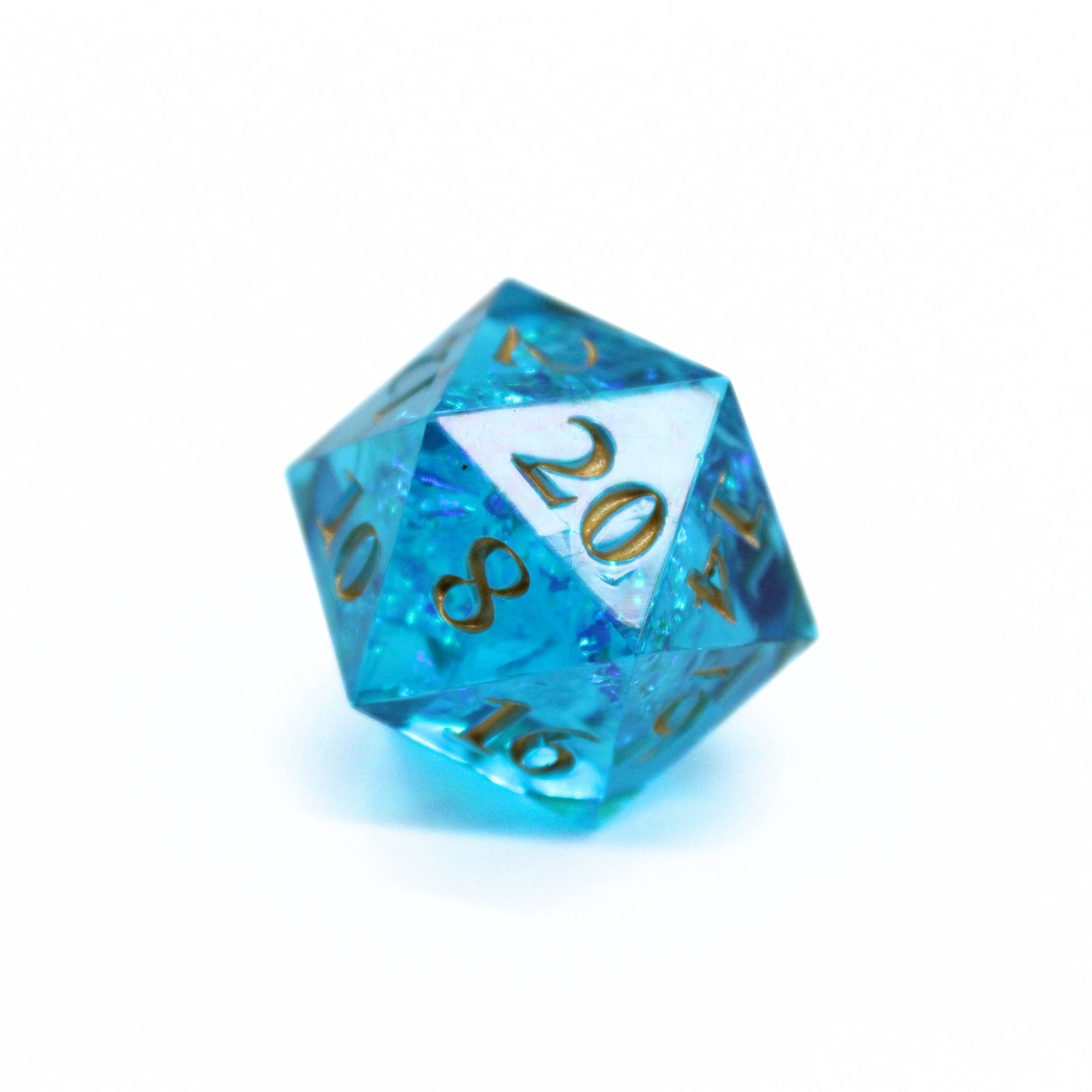 Starlight Drift 7pcs Inclusion Dice Set | Sharp Edge Dice