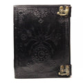 Steampunk Spider Leather Journal BLACK