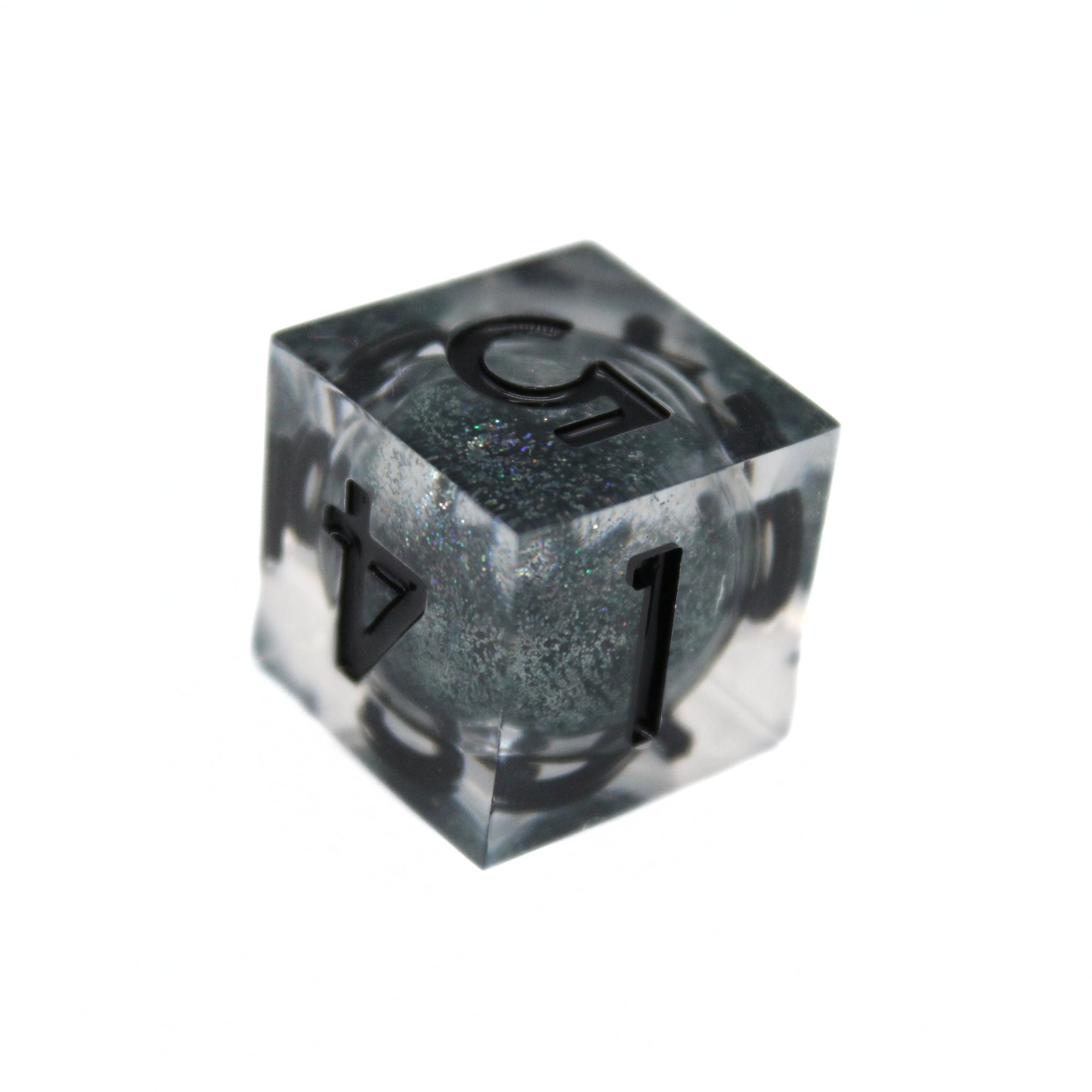 Ethereal Essence Liquid Core 7pcs Dice Set | Sharp Edge Dice