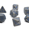 Slate Lance Metal Dice (7pcs Set)