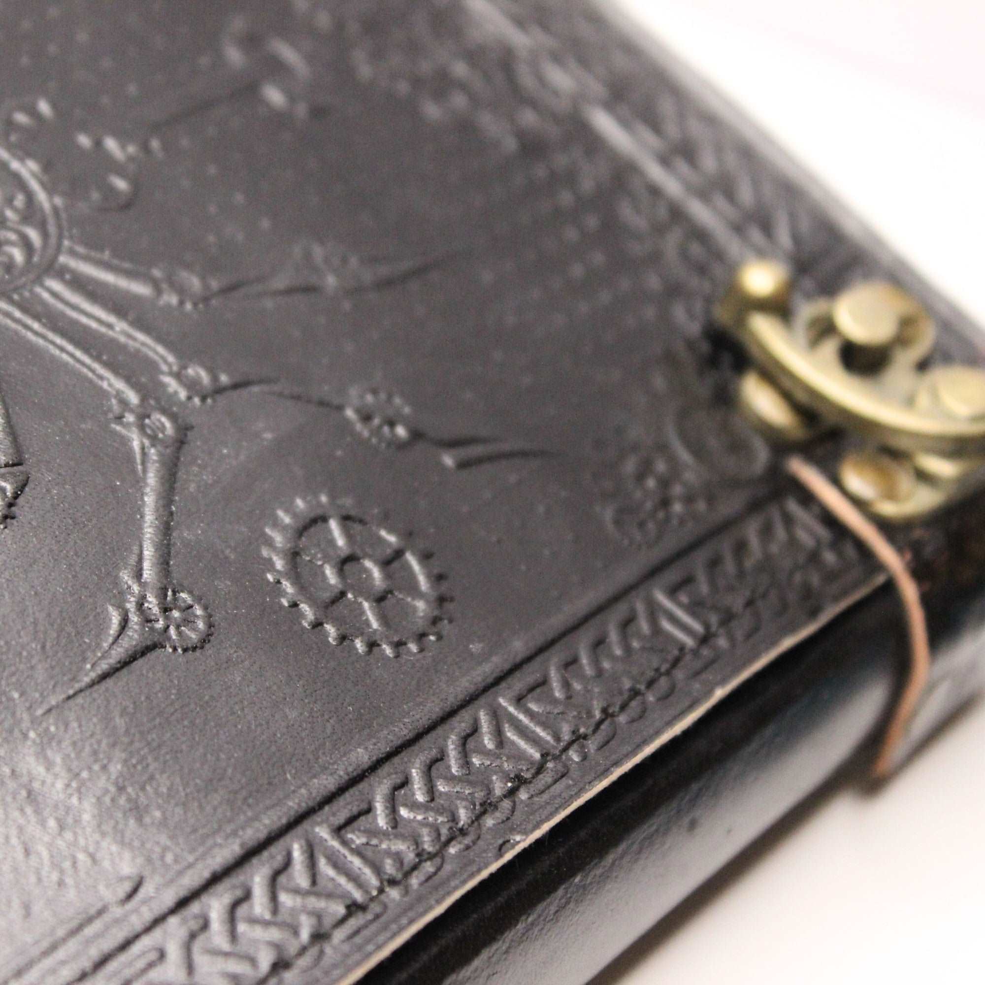 Steampunk Spider Leather Journal