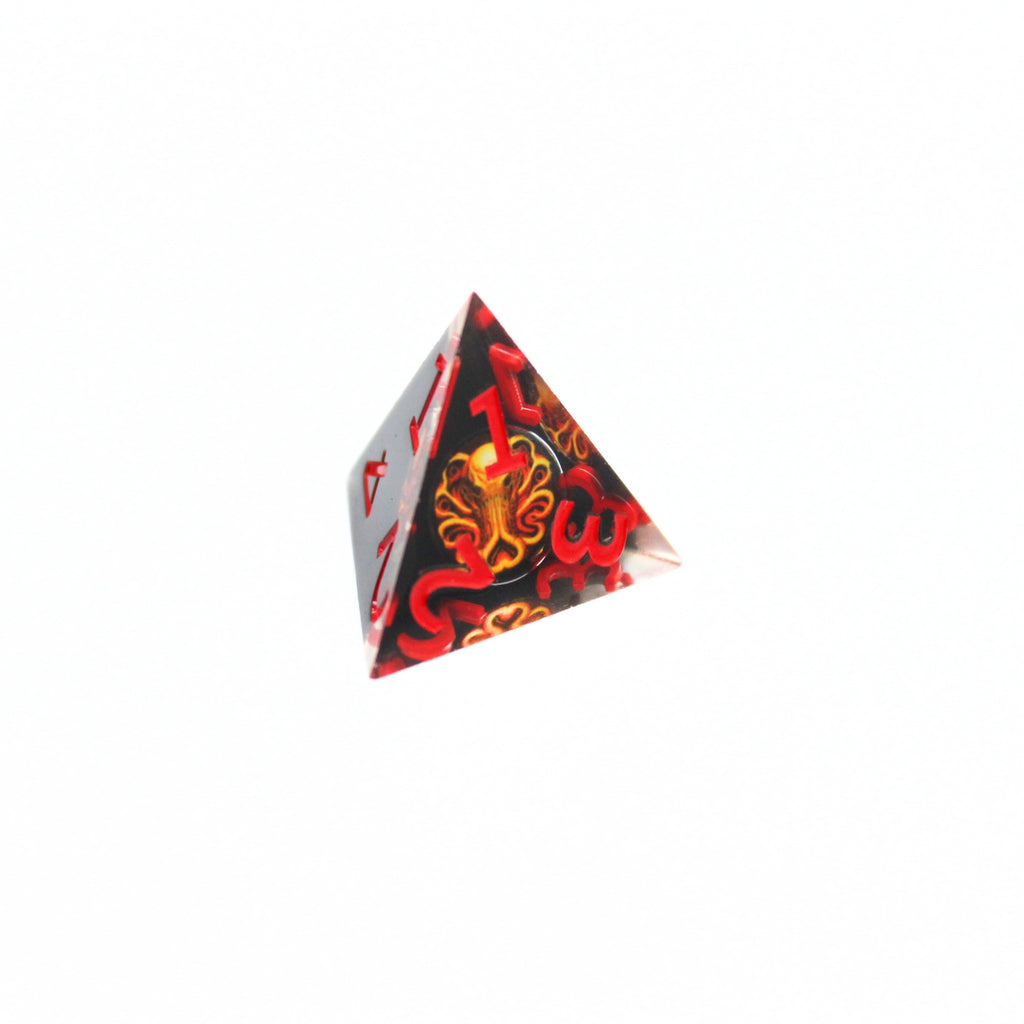 King Cthulhu 7pc Resin Dice Set | Little Worlds Collection