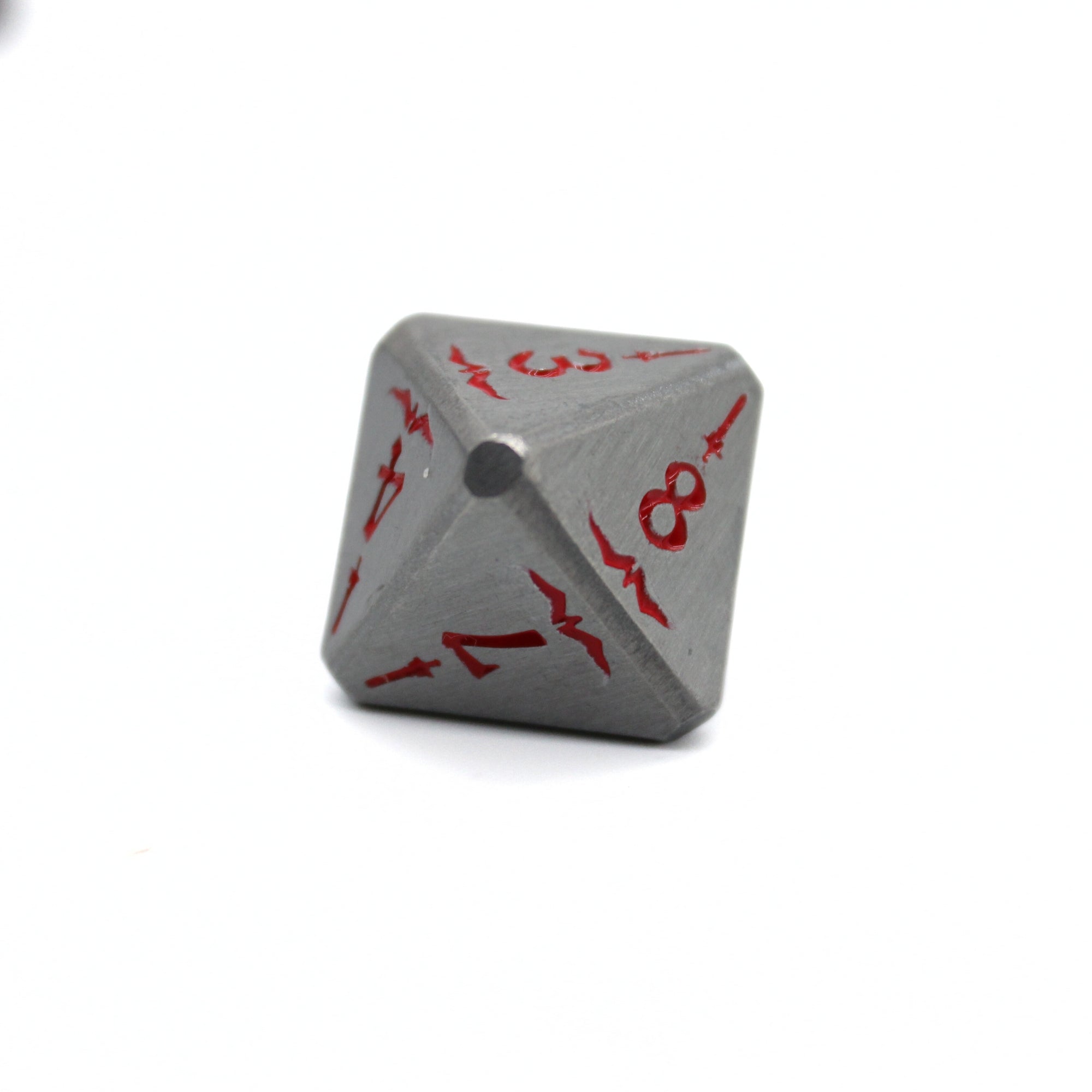 Nickel Lance Metal Dice (7pcs Set)