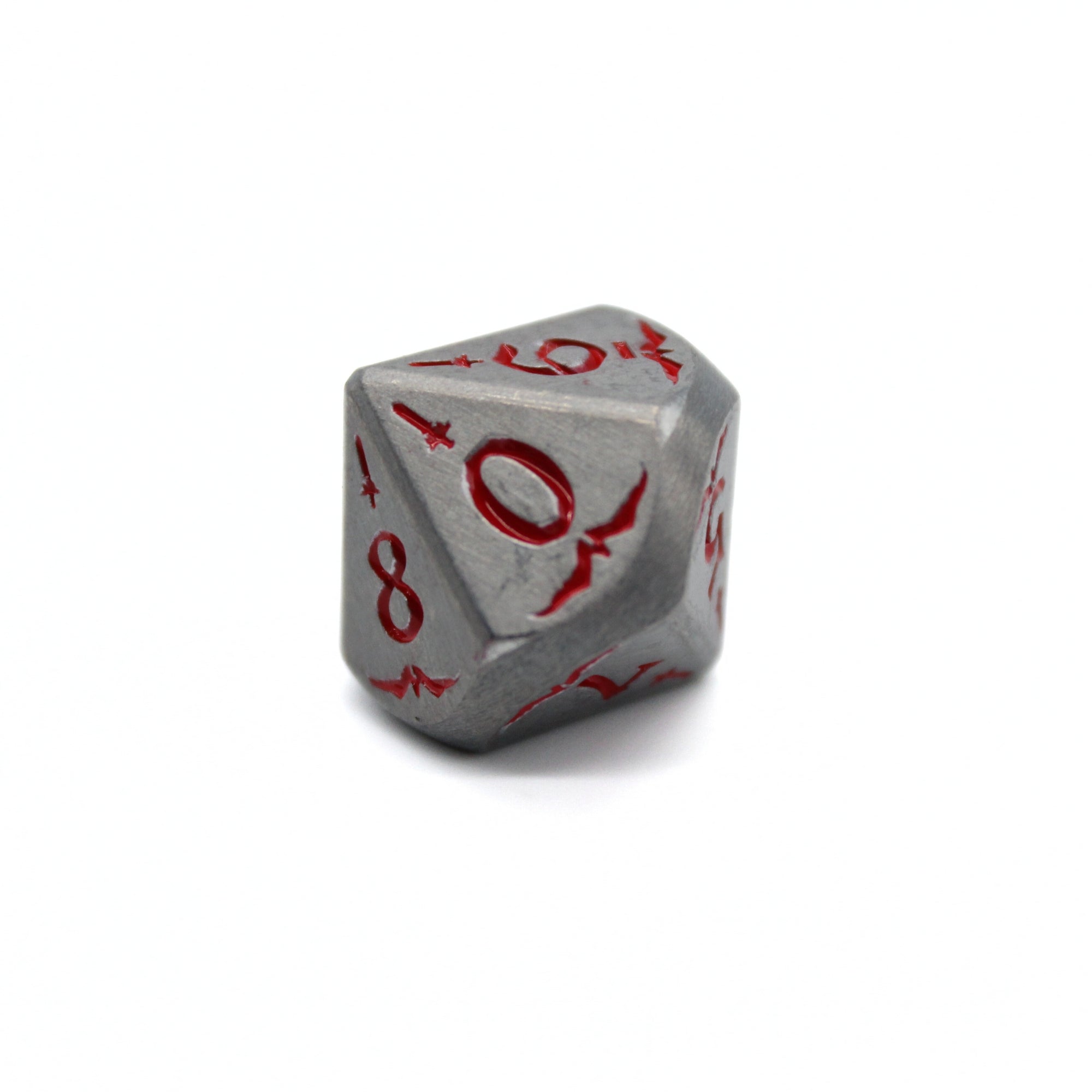 Nickel Lance Metal Dice (7pcs Set)