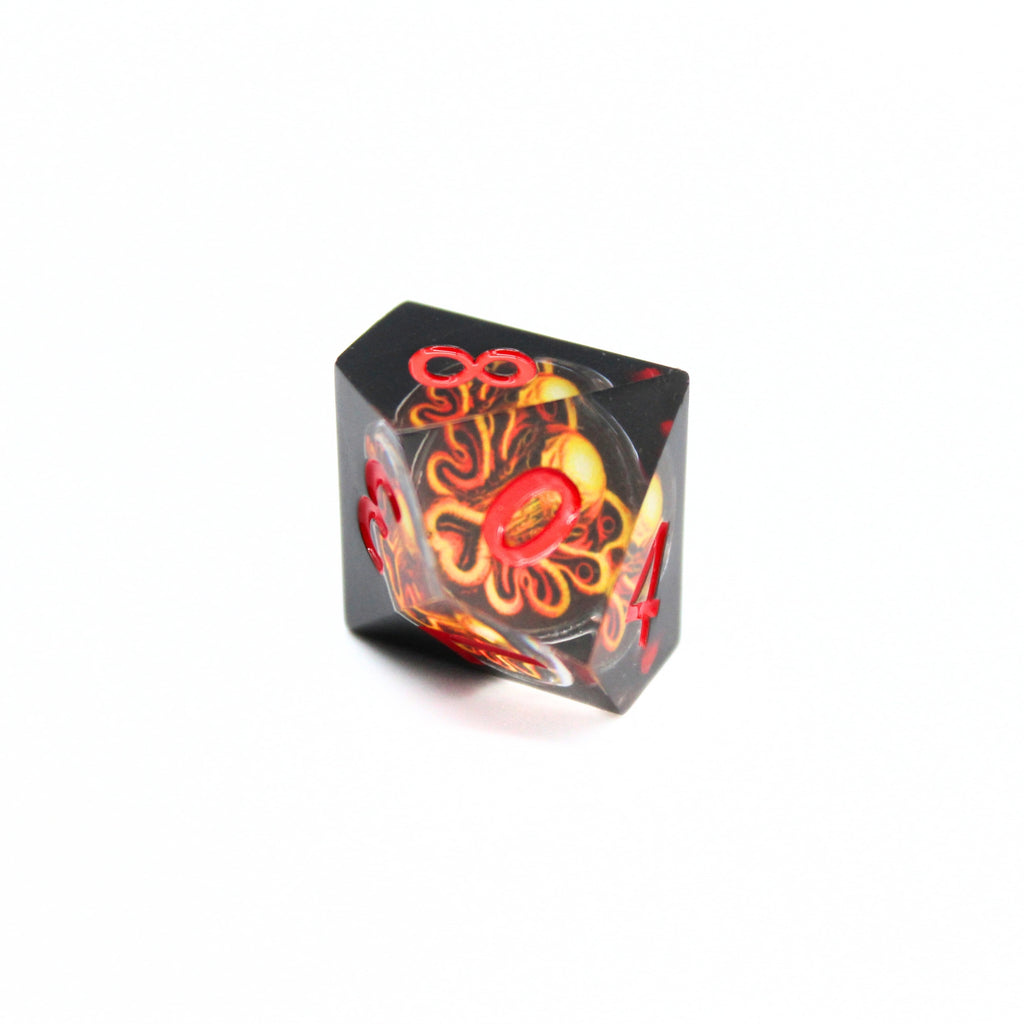 King Cthulhu 7pc Resin Dice Set | Little Worlds Collection