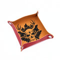 Shaman Skull Vegan Leather Dice Tray