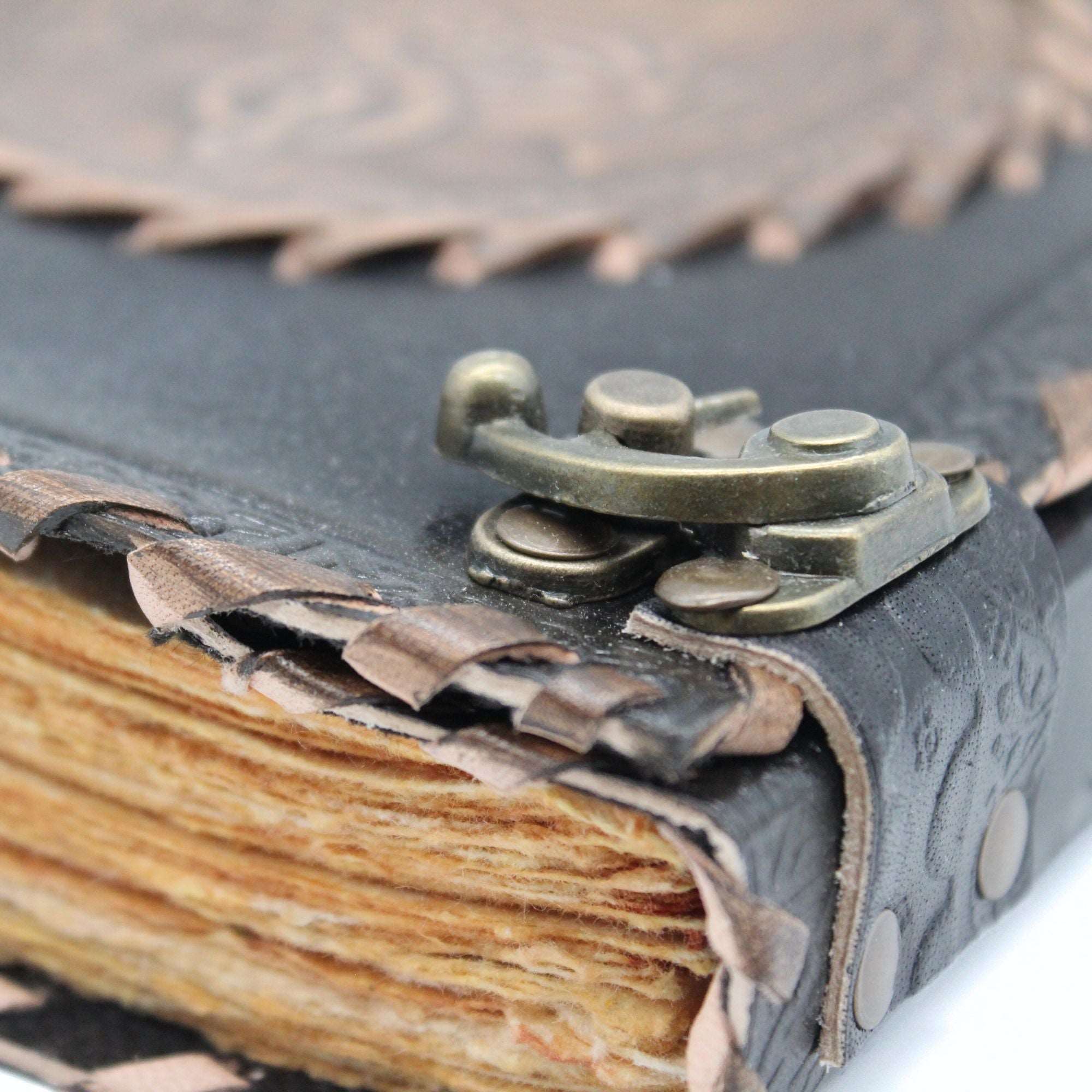 Dragon Crest Leather Journal