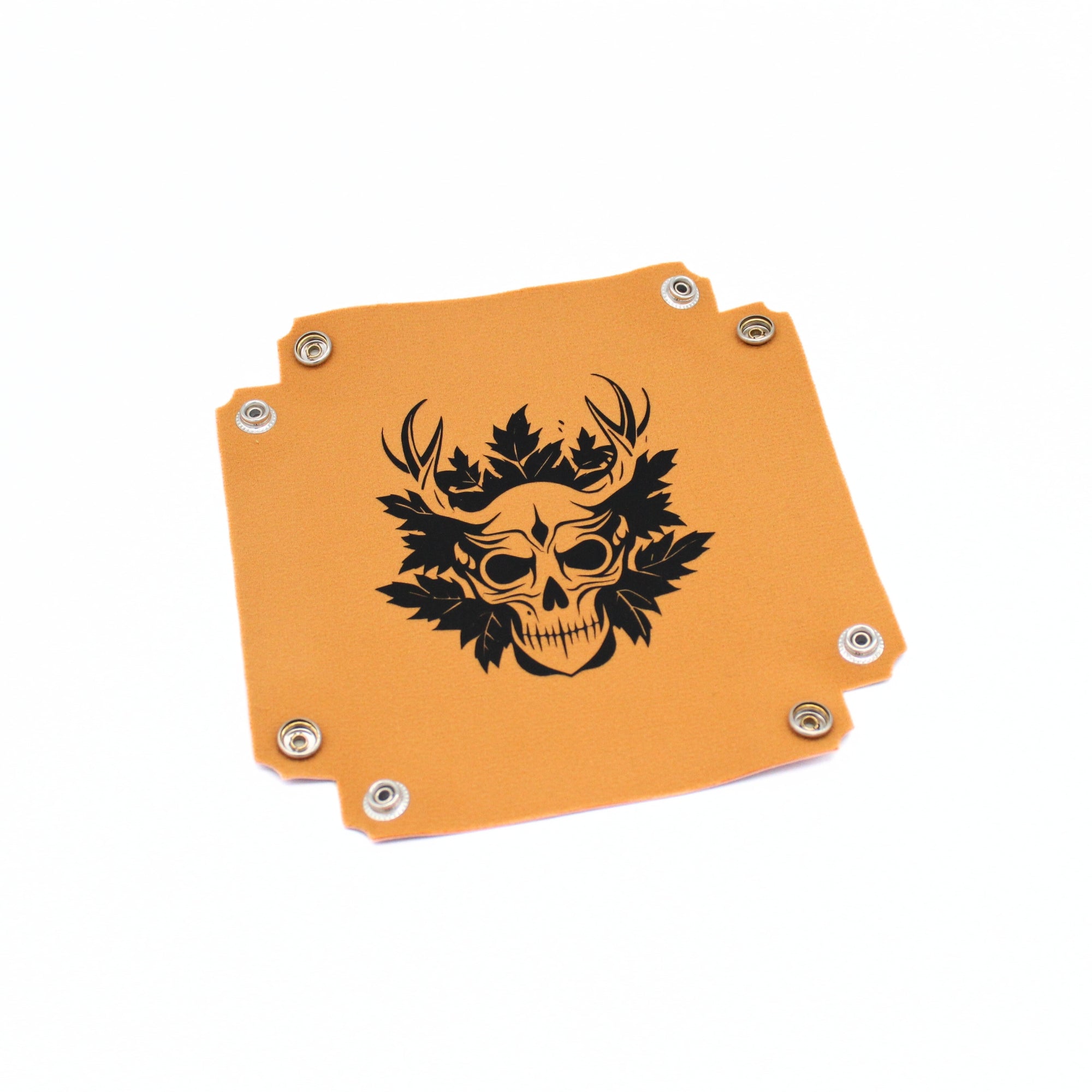 Shaman Skull Vegan Leather Dice Tray
