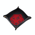 D20 Vegan Leather Dice Tray