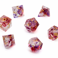 Witchberry Bloom 7pcs Inclusion Dice Set | Sharp Edge Dice