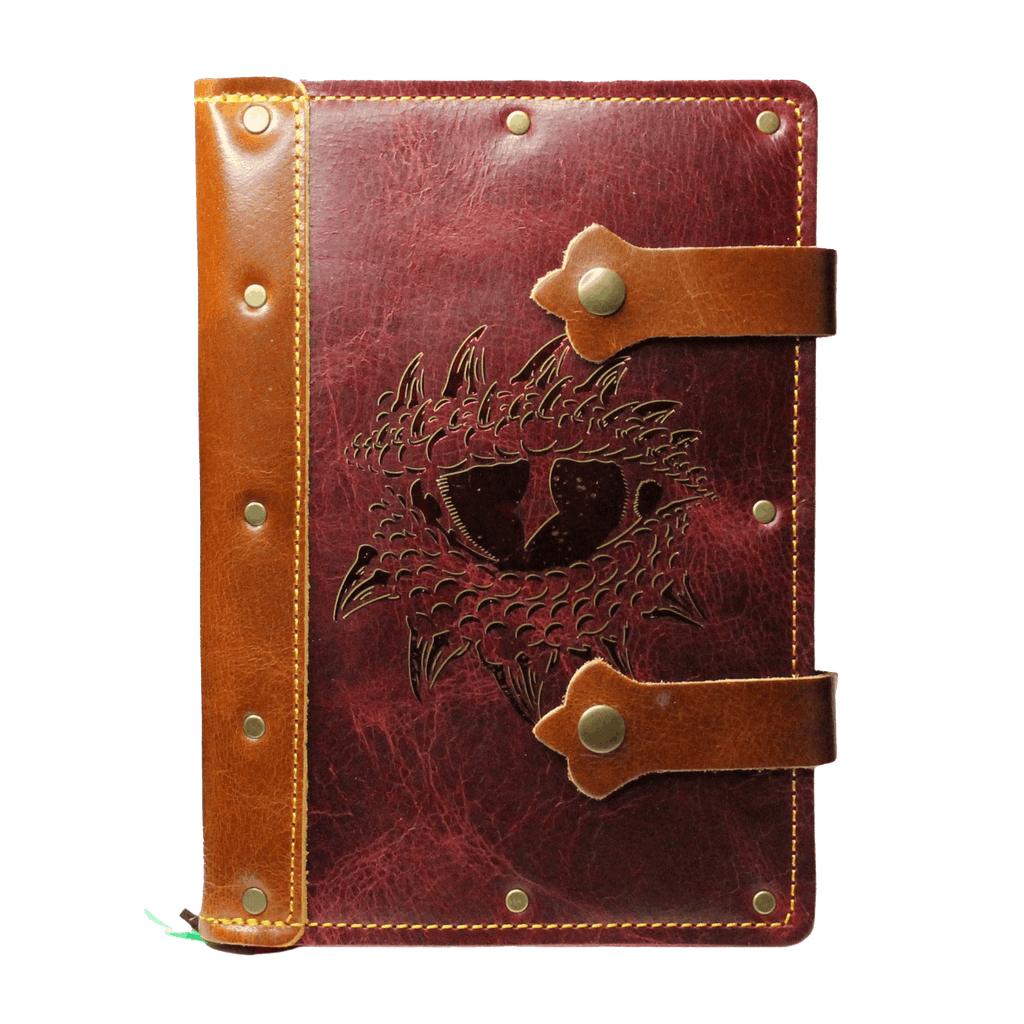 Refillable Leather Journal | Dragon Eye
