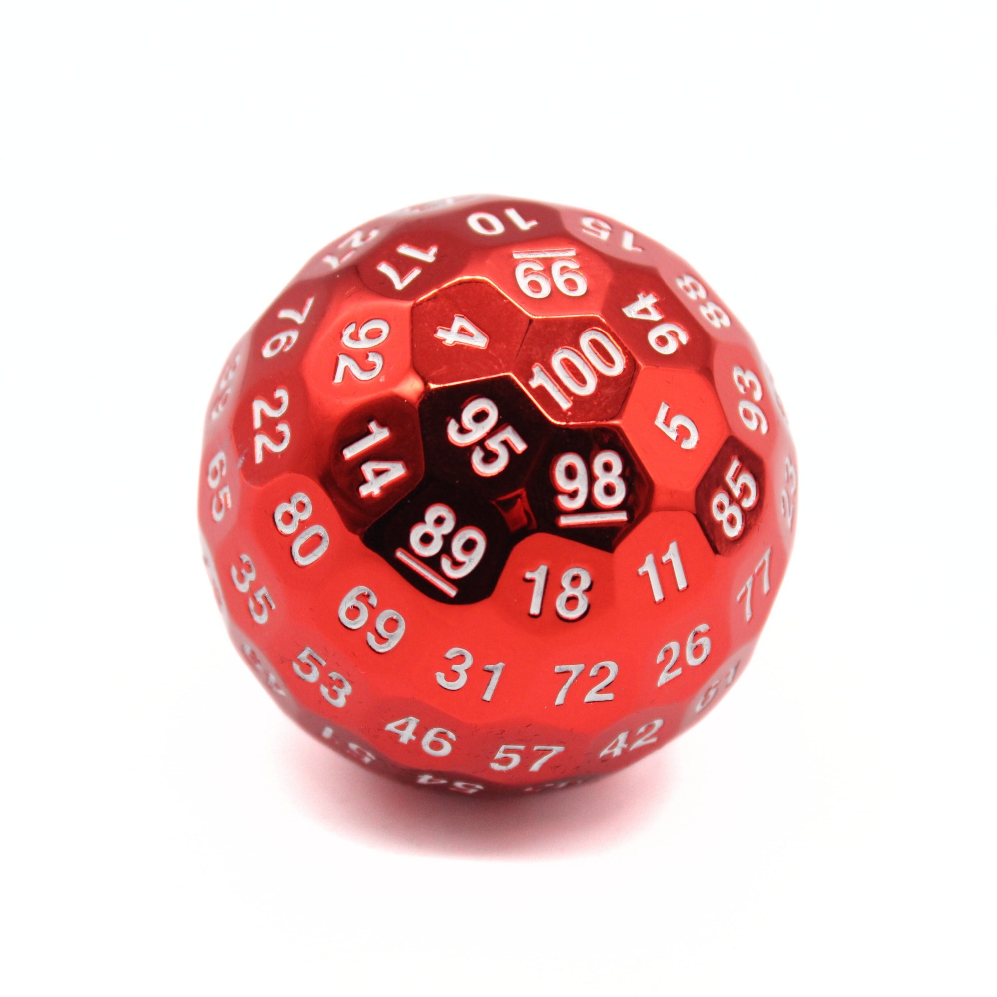 Red Plated 50mm D100 Die