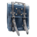 Blue Bag of the Abyss Gamer's Leather Backpack
