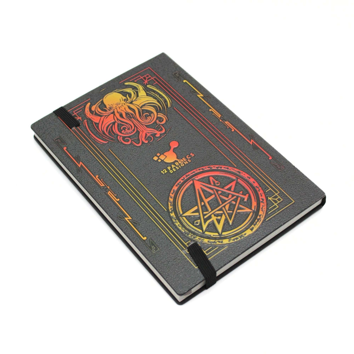 Cthulhu Embossed Journal | Grid Pattern TTRPG Journal, DnD5e Logbook ...