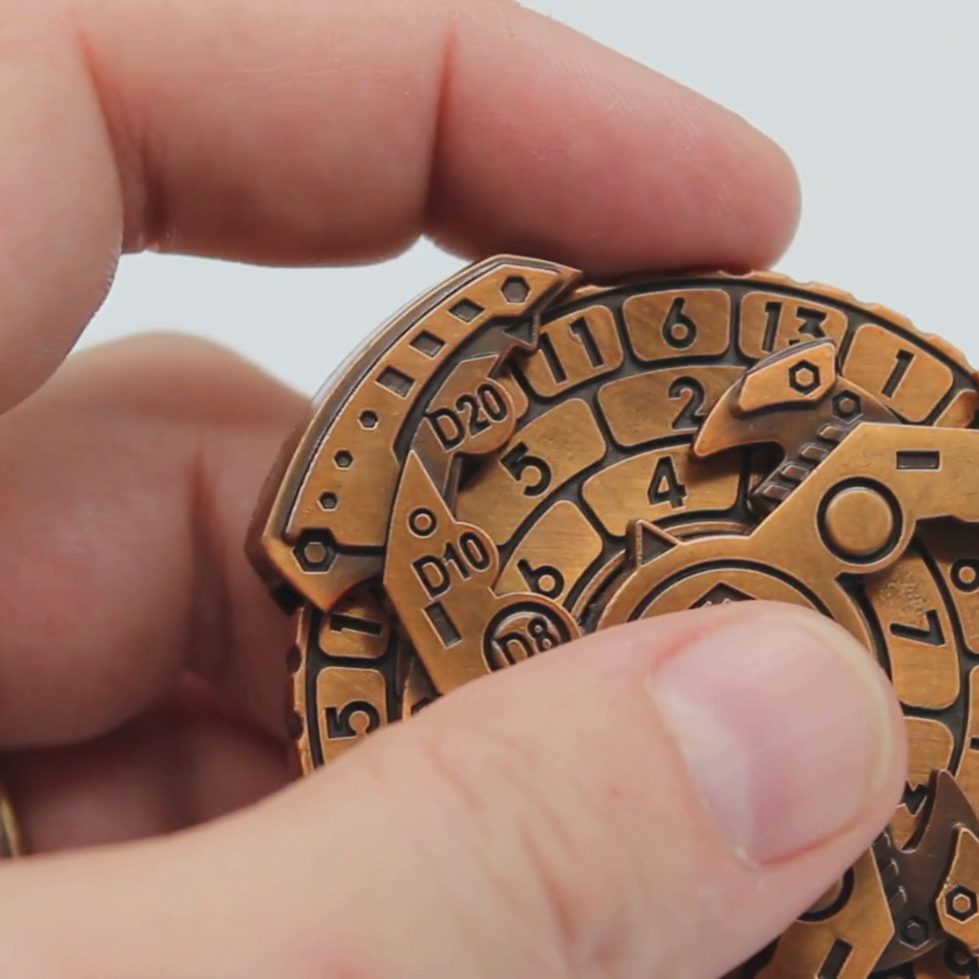 Forged Fate Metal Dice Spinner