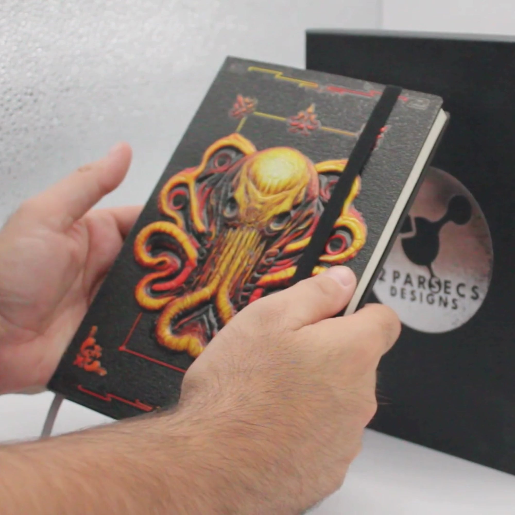 Cthulhu Necronomicon Embossed Notebook